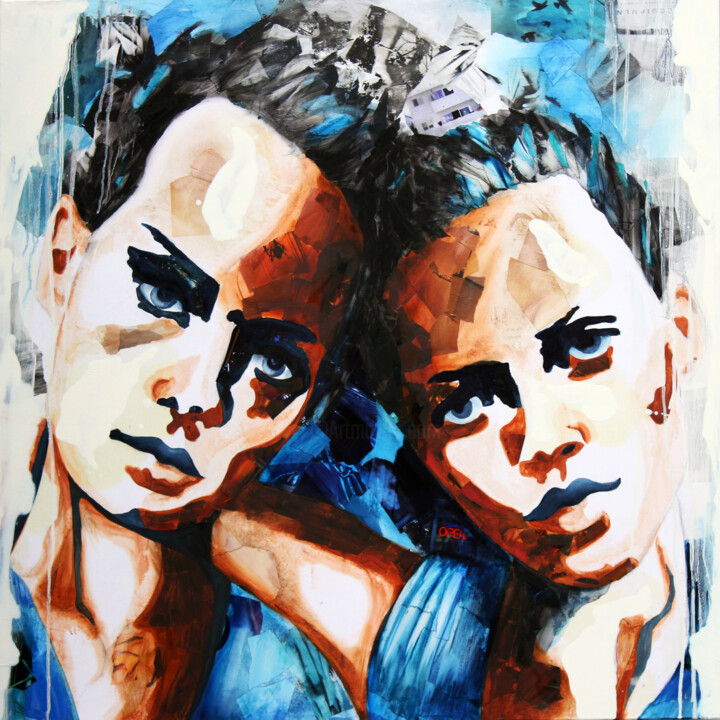 绘画,  39.4x39.4 in 