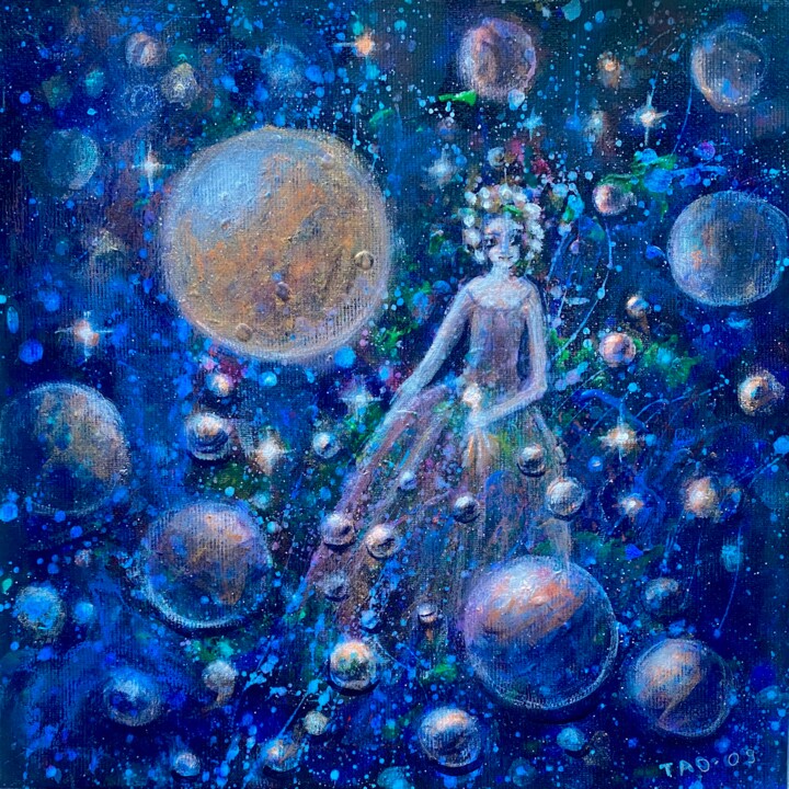 绘画,  9.8x9.8 in 