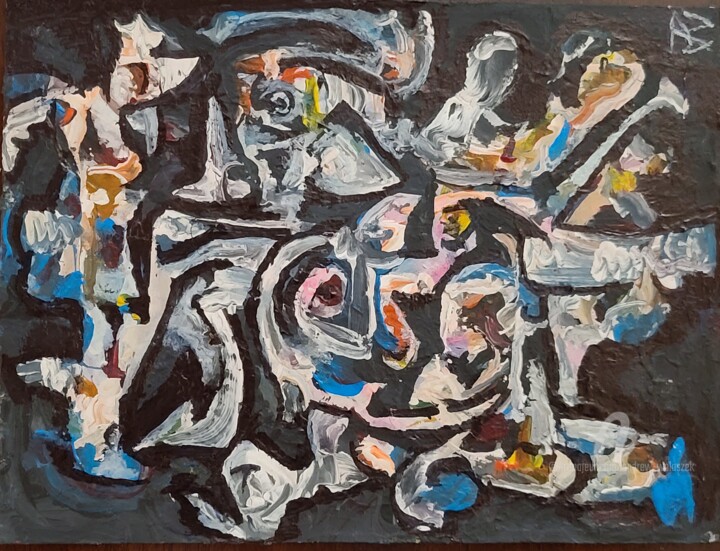 Without Power (7,2022) 绘画, 12x16 in