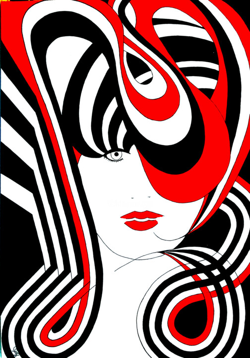 DIANE 图画, 23.4x16.5 in