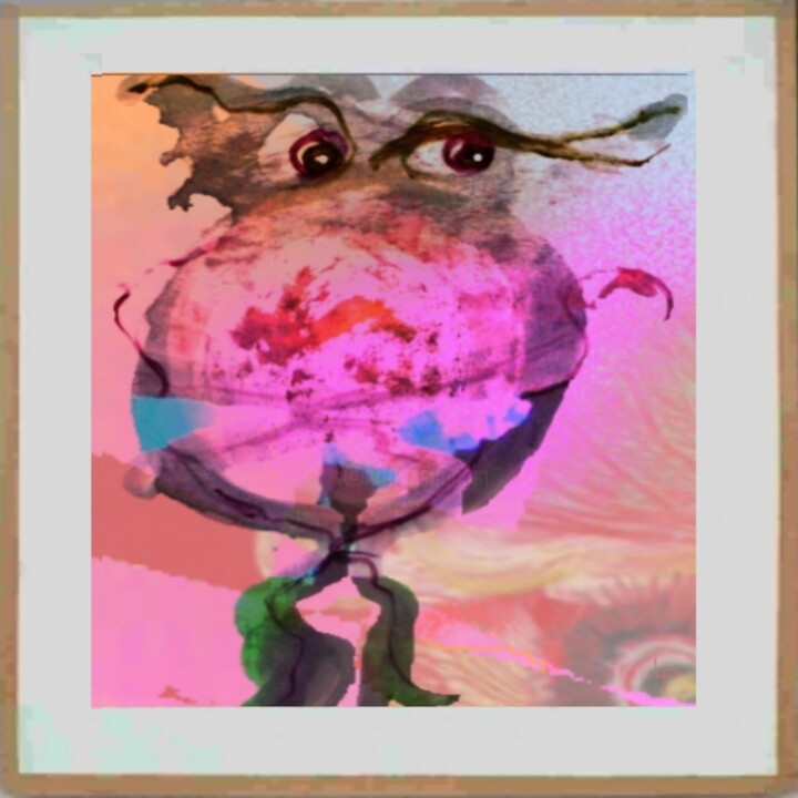A9 peinture numérique disponible 数字艺术, 7.9x6.7 in
