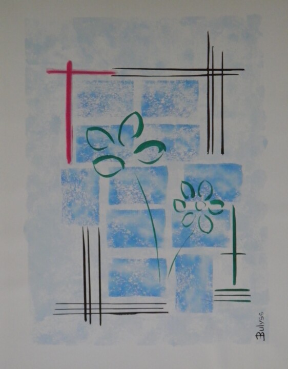 Naissance Florale 图画, 25.6x19.7 in