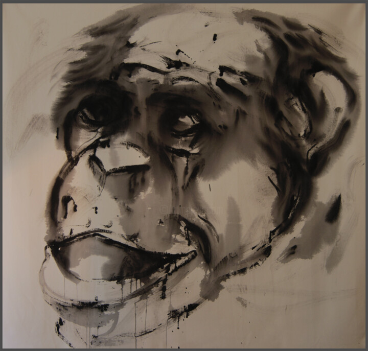 绘画,  63x63 in 