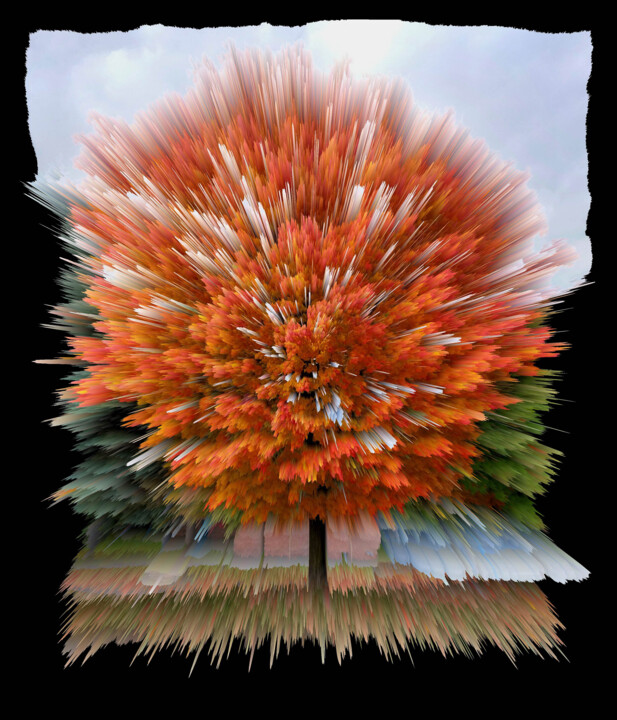 Digital Arts titled "When Fall explodes…" by Gareth P Jones, Original Artwork, Digital Photography