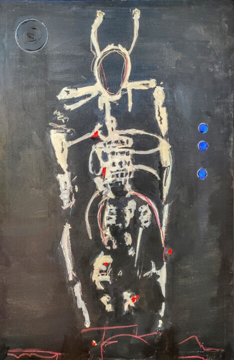 01 Shaman 绘画, 47.2x31.5 in