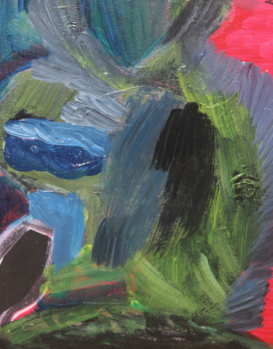 The RocknRoll Man 绘画, 15.8x11.8 in