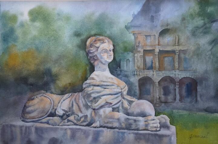 Painting,  15.8x23.6 in 