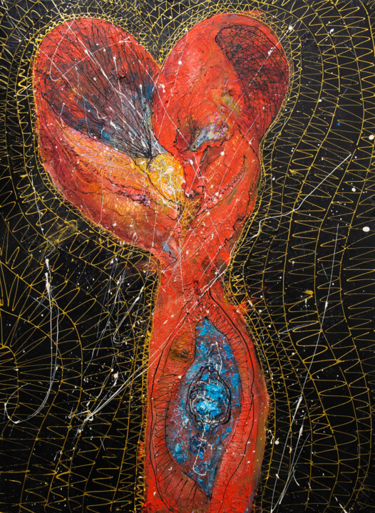 绘画,  35.4x25.6 in 