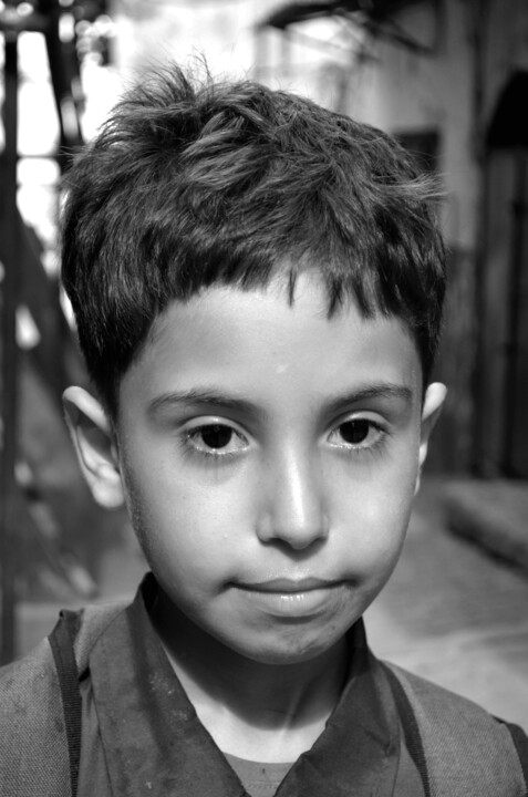 Photography titled "Un enfant de la Kas…" by Jean-Jacques Boisseau, Original Artwork, Non Manipulated Photography