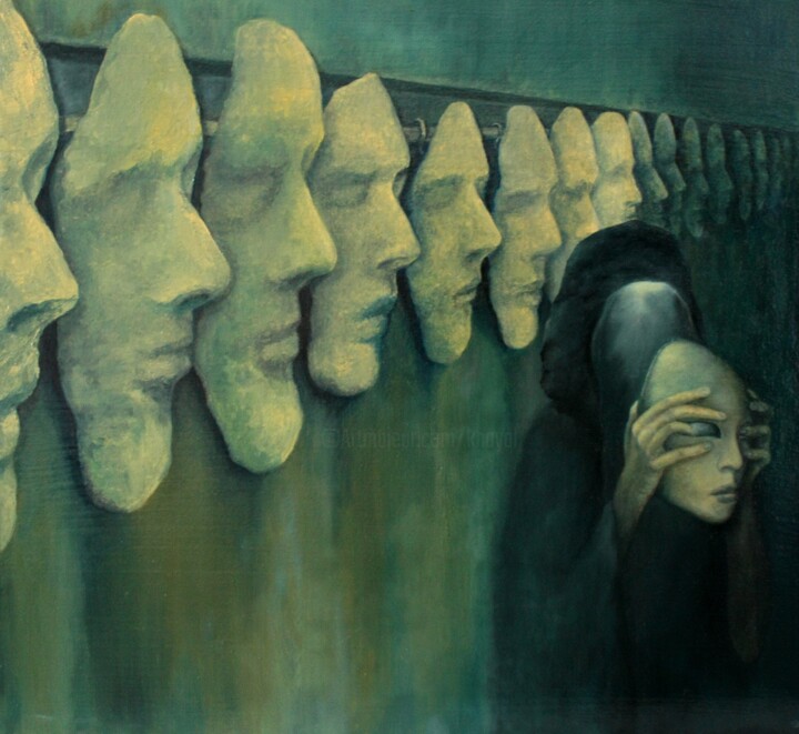 Анатман 绘画, 22.1x24 in