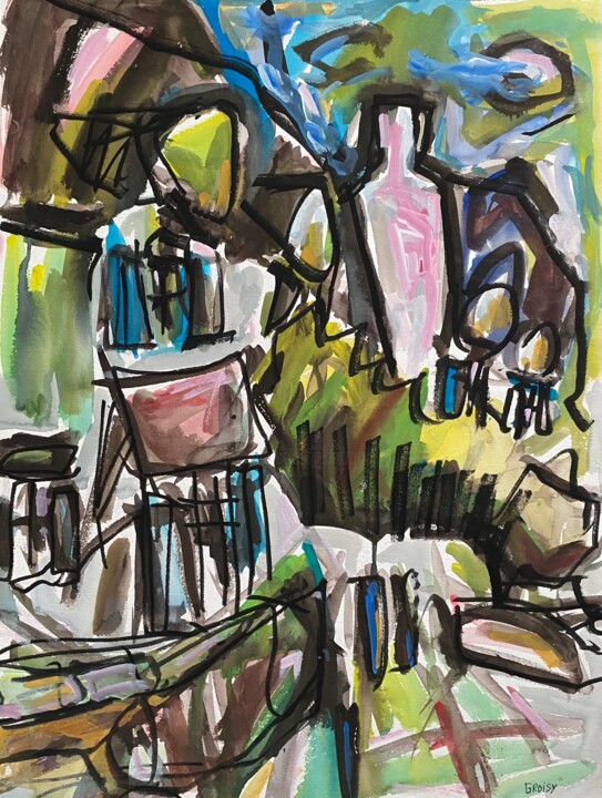 绘画,  25.6x19.7 in 