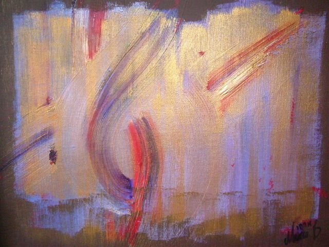 Pintura intitulada "ISHTAR" por Marco Brown, Obras de arte originais