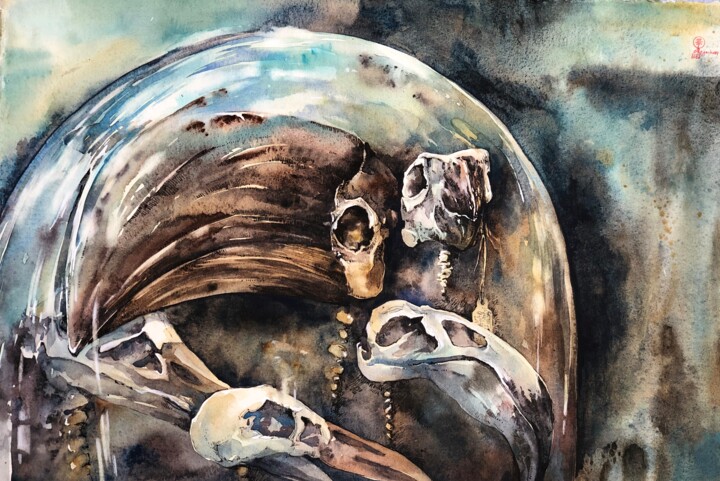 Vanitas#6 绘画, 15x22.8 in