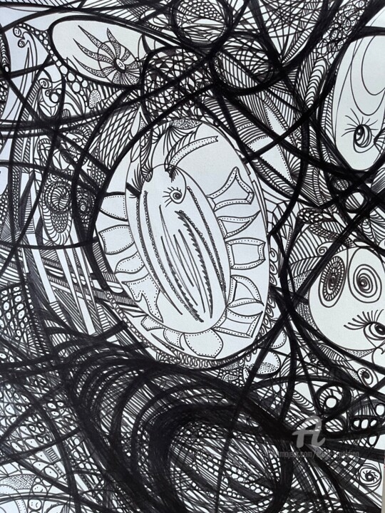 图画,  15.8x11.8 in 