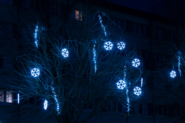 Photography titled "Lumières dans la nu…" by Aurélien Comte, Original Artwork, Digital Photography