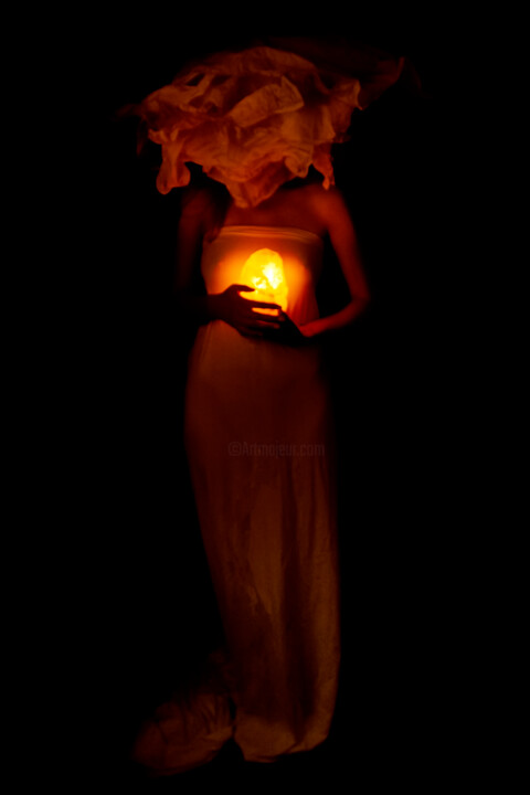 Fotografia intitolato "The light of my soul" da Gelu Stanculescu, Opera d'arte originale, Fotografia digitale