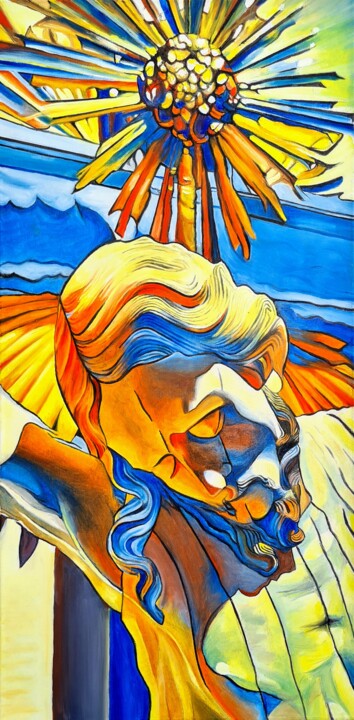 Cristo de marfim 绘画, 39.4x19.7 in