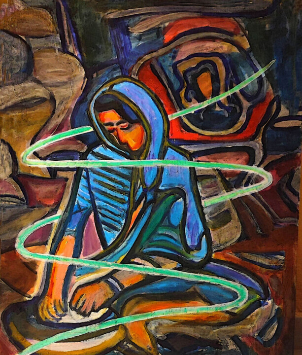 绘画,  28.7x23.6 in 