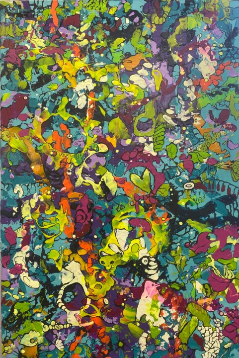 What did you dream about today? 绘画, 35.4x23.6 in