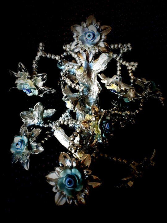 Turquoise oog 摄影
