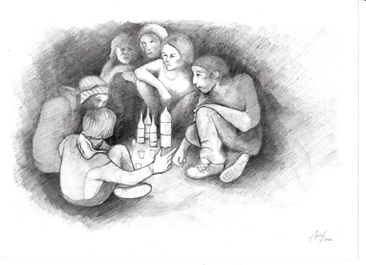 图画,  8.3x11.4 in 