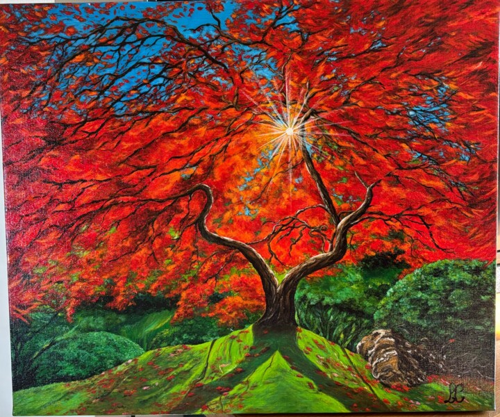 Painting,  18.1x21.7 in 