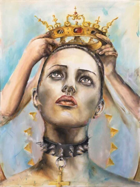 Lonely freedom Painting, 43.3x31.5 in