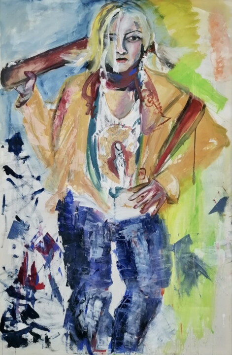 绘画,  79.5x56.3 in 