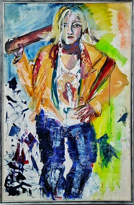 绘画,  79.5x56.3 in 