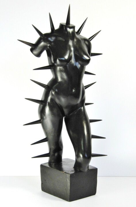 Sculpture intitulée "Chandrasekar limit" par Michael A. Craig, Œuvre d'art originale, Bronze