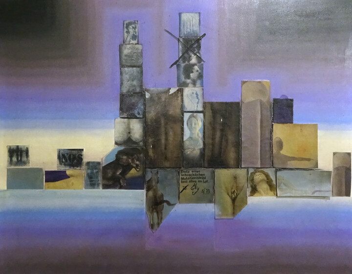 Trotz einer schrecklichen Mutation … 绘画, 27.6x35.4 in