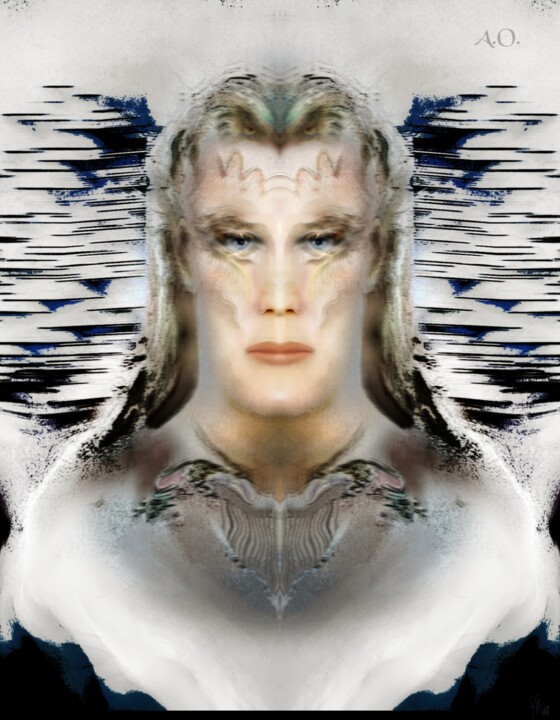 A.Uriel 2023 绘画, 31.5x23.6 in