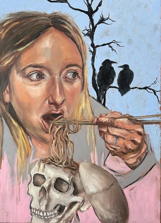 Les calomnies 绘画, 24x19.7 in