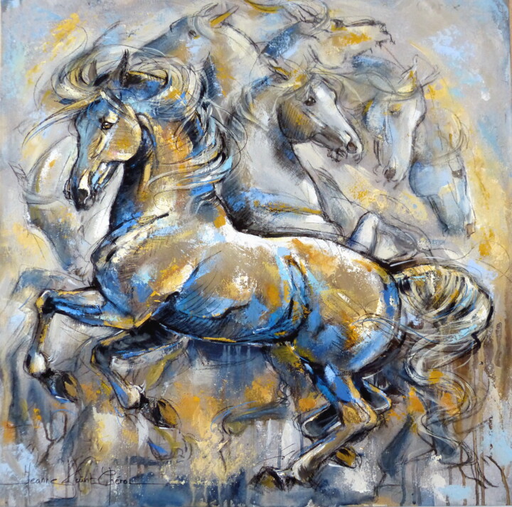 绘画,  27.6x27.6 in 