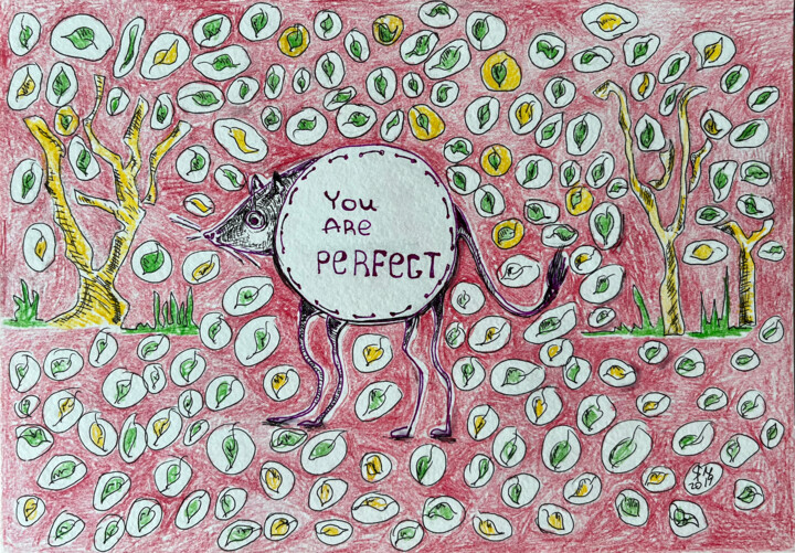 2yf3 / You are perfect - {$M} 图画, 8.3x11.4 in