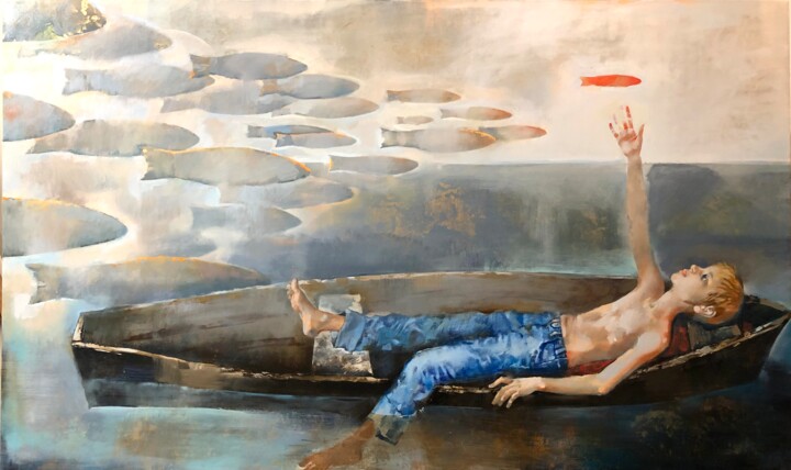 绘画,  38.2x63.8 in 