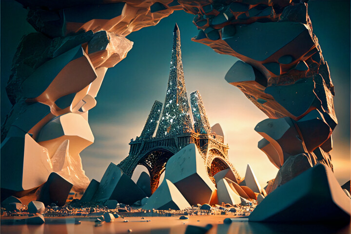 Eiffel tower... rocks Digital Arts
