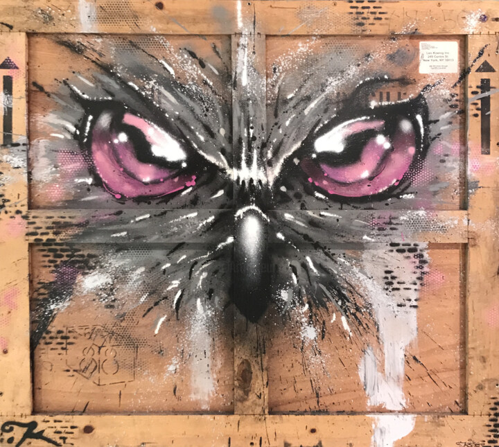 all eyes on me 绘画, 47.2x51.2 in