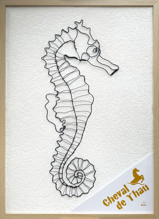 Cheval de Thau 雕塑, 23.6x10.6 in