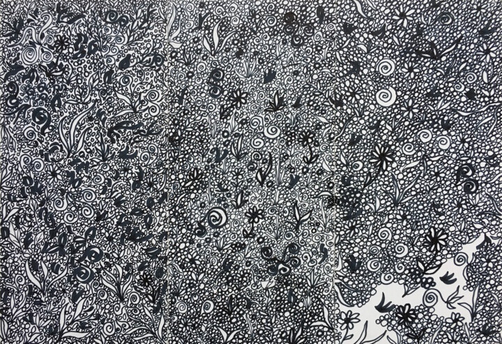 图画,  7.3x10.6 in 
