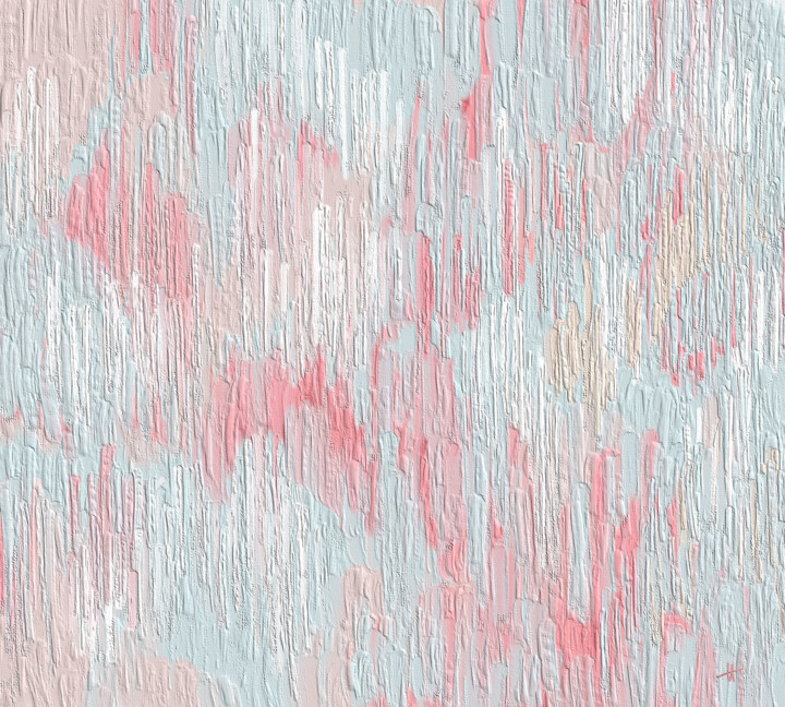 数字艺术 标题为“Abstract love” 由Marie Utrachena, 原创艺术品, 数字油画