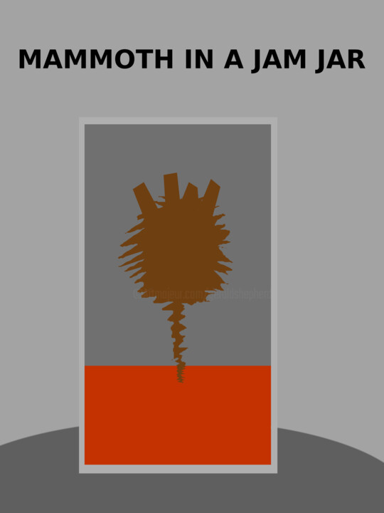 Mammoth In A Jam Jar 数字艺术