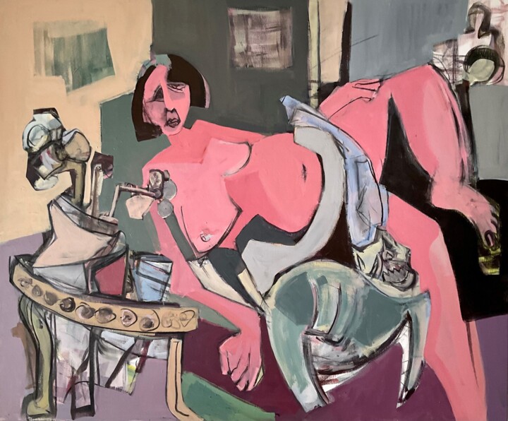 绘画,  39.4x47.2 in 
