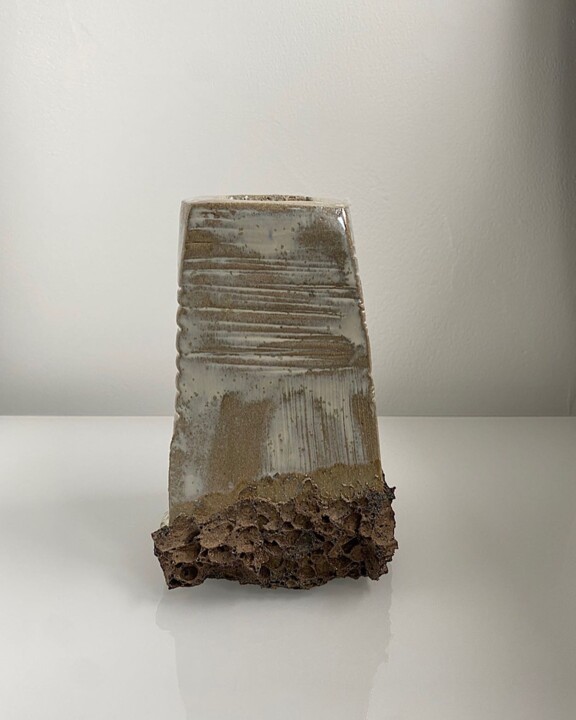 Vase en grès 雕塑, 6.7x3.7 in