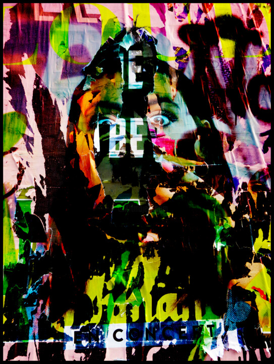 Photographie intitulée "Be" par Borrel, Œuvre d'art originale, Photographie numérique Monté sur Carton