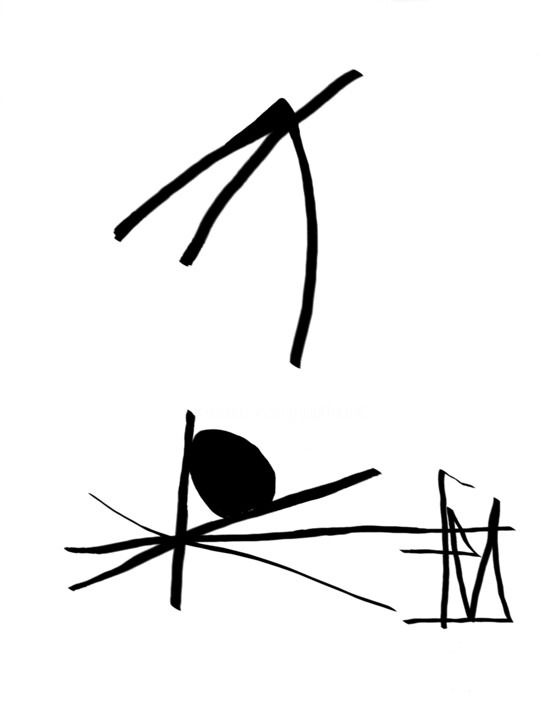 le nid abandonné 数字艺术