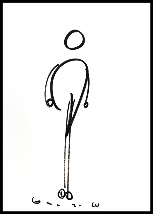 L'Enseignant.e 图画, 25.6x19.7 in