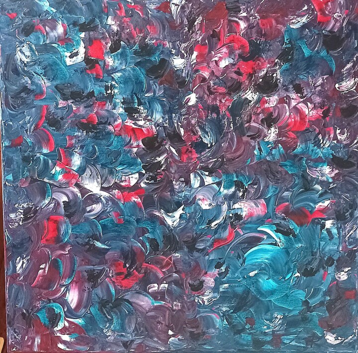 Peinture intitulée "Gaïa" par Renaud Angerville-Langlois, Œuvre d'art originale, Acrylique Monté sur Châssis en bois