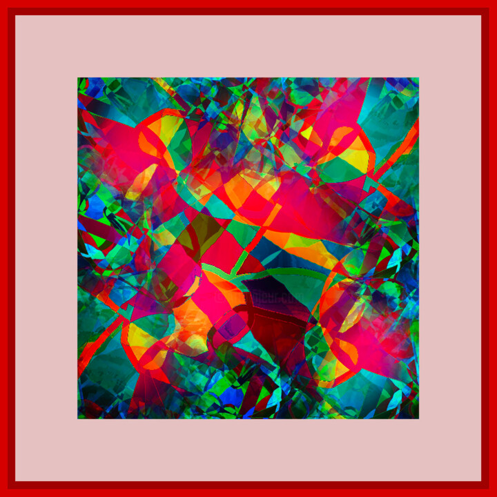 Digital Arts titled "Space Rubbish II" by Phillip Reese, Original Artwork, Digital Painting