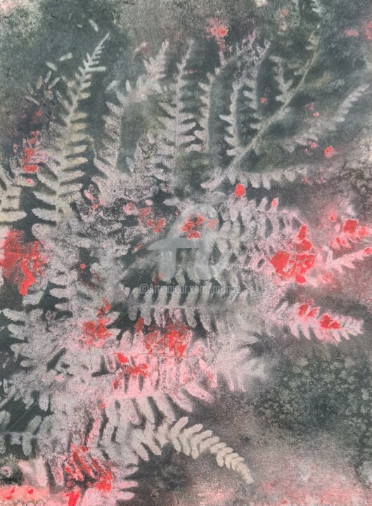 Painting titled "2023_sunprint 8" by Art Moé, Original Artwork, Acrylic